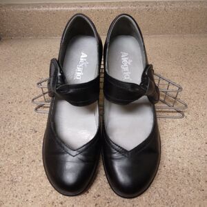 Alegria Ella Mary Janes Women's Sz 42/12 Black Leather Shoes ELL 601
